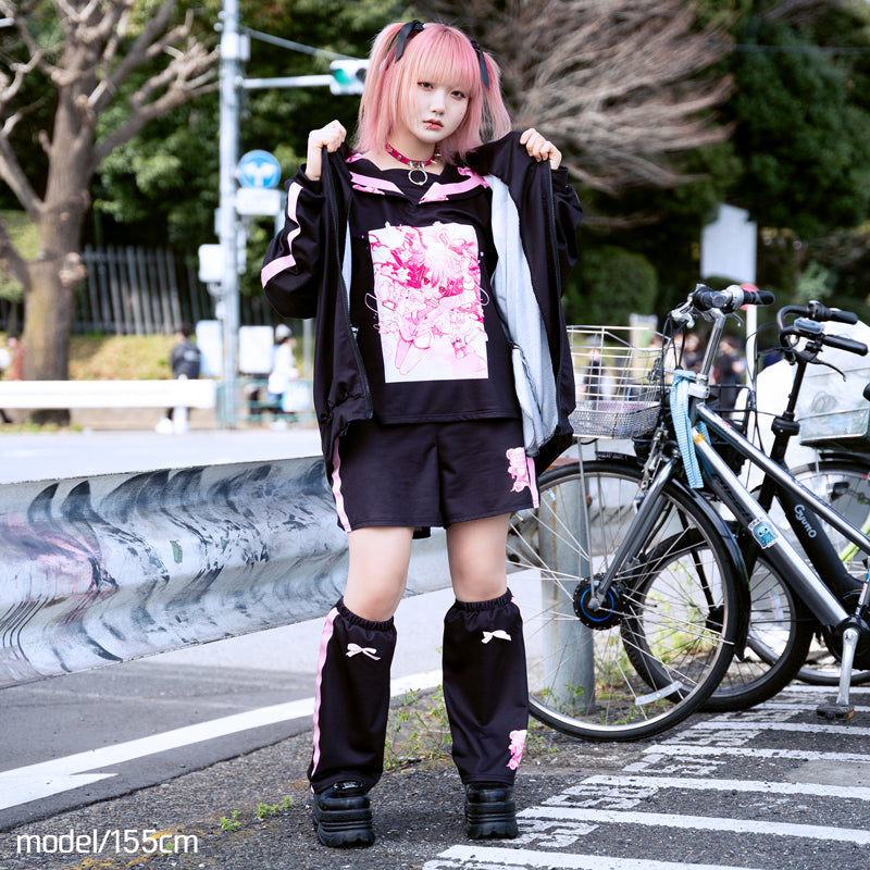 ACDC RAG x Peach☆Punch - Sailor Top Sleepy Kawaii Gamer Bear