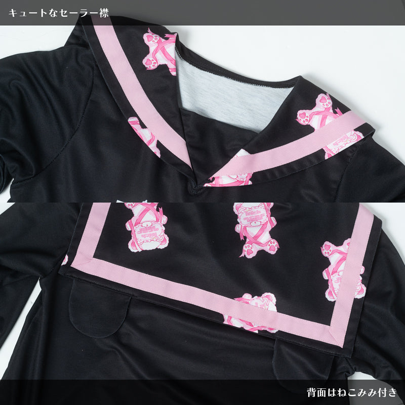 ACDC RAG x Peach☆Punch - Sailor Top Sleepy Kawaii Gamer Bear