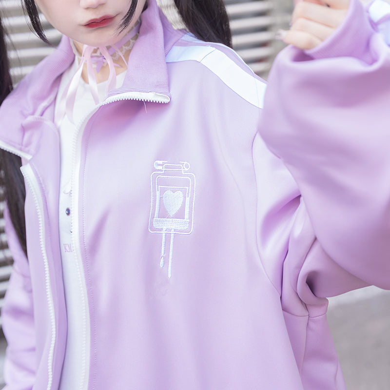 ACDC RAG Jersey Jacket - Medicine Bottle Pastel Purple