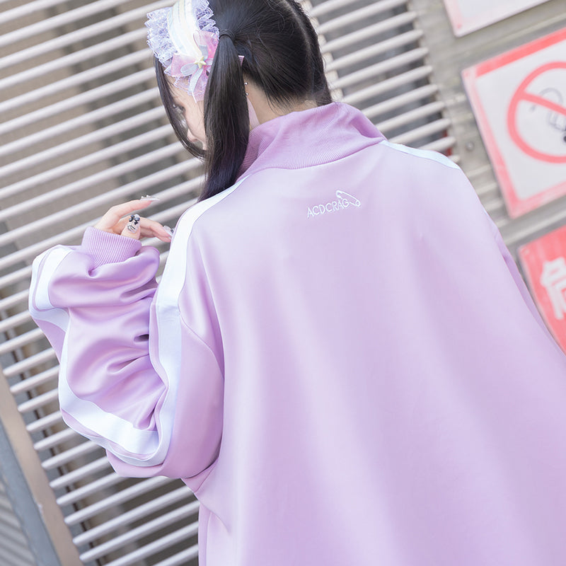 ACDC RAG Jersey Jacket - Medicine Bottle Pastel Purple