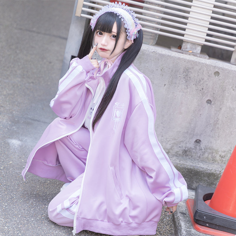 ACDC RAG Jersey Jacket - Medicine Bottle Pastel Purple
