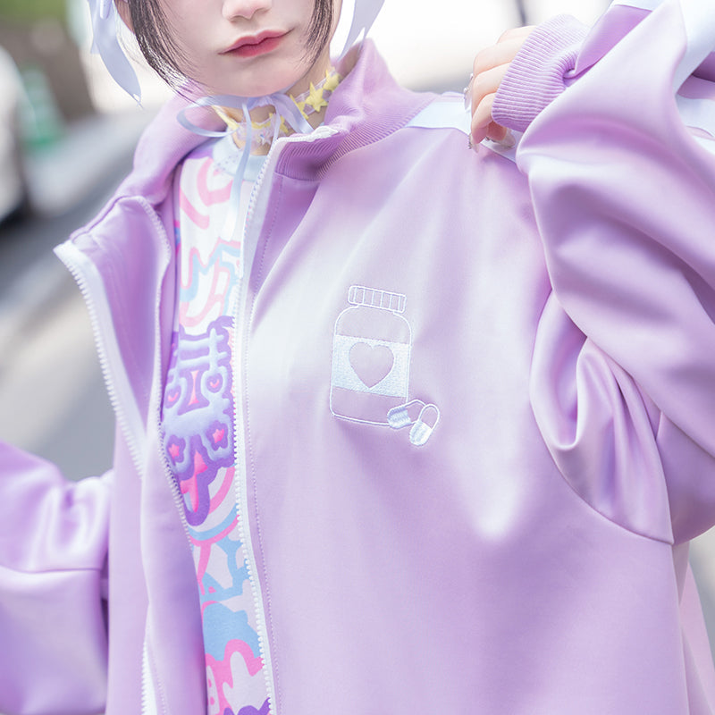 ACDC RAG Jersey Jacket - Medicine Bottle Pastel Purple