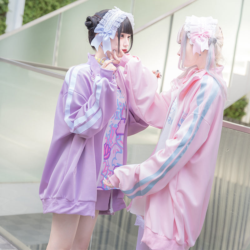 ACDC RAG Jersey Jacket - Medicine Bottle Pastel Purple