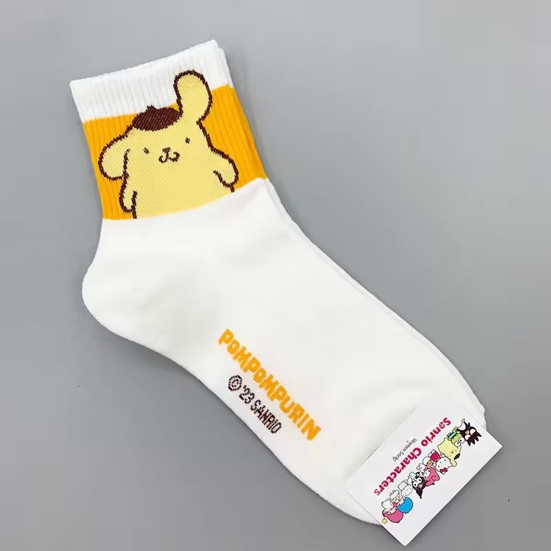 Sanrio Character Socks – Cute Kawaii Cotton Socks