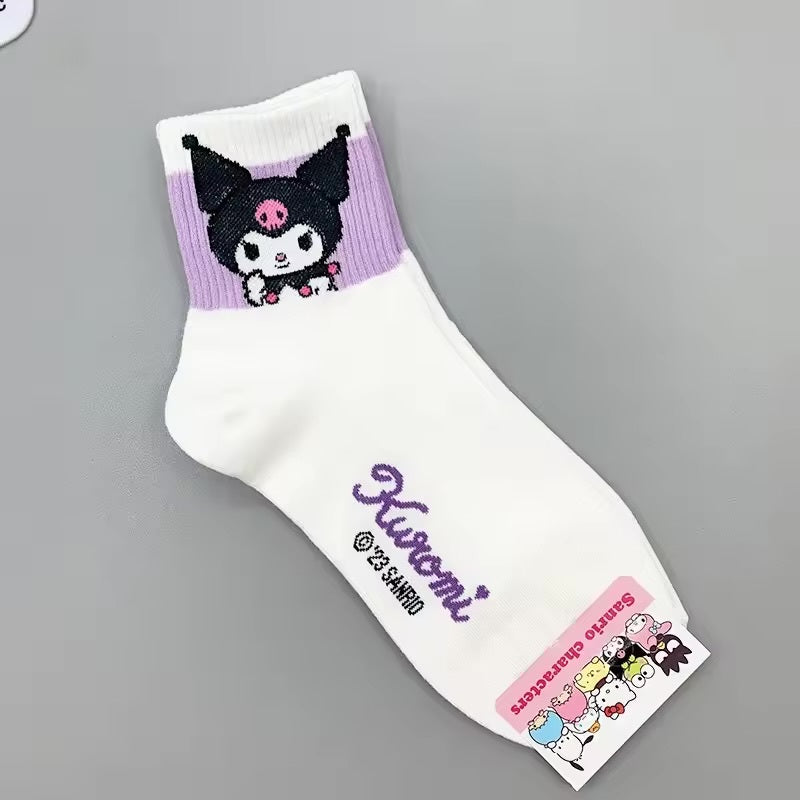Sanrio Character Socks – Cute Kawaii Cotton Socks