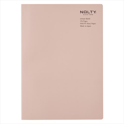 RESTOCK! NOLTY x Limex A5 Notebook - Sand Pink