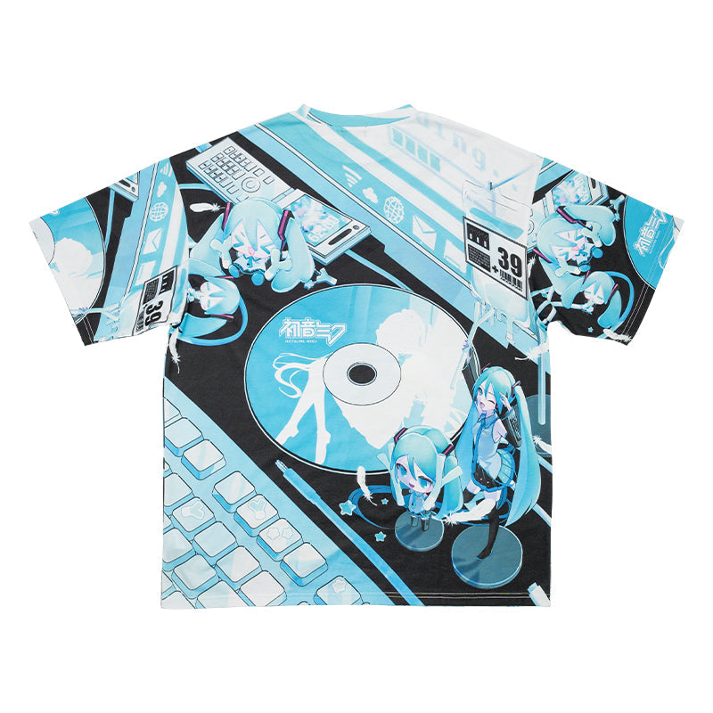 (NEW ARRIVAL) ACDC RAG × Hatsune Miku – Huge T-Shirt
