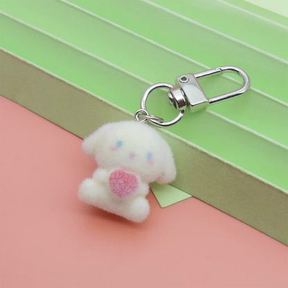 Mini Fluffy Animal Keychains