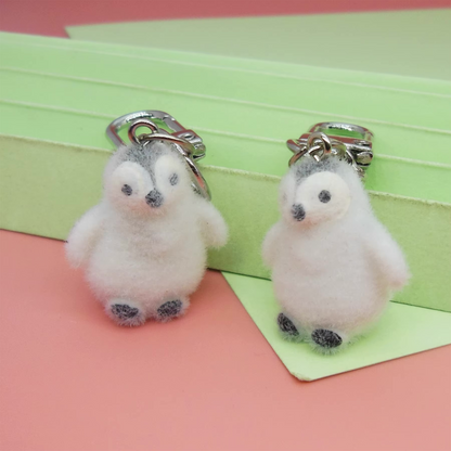 Mini Fluffy Animal Keychains