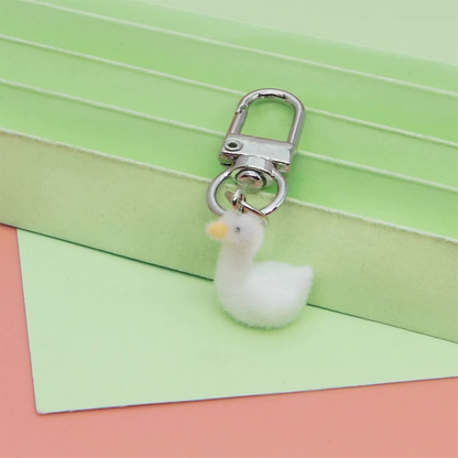 Mini Fluffy Animal Keychains