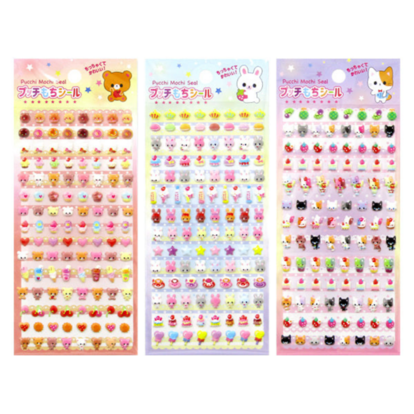 Chonky Pucchi Seal Sticker Sheets