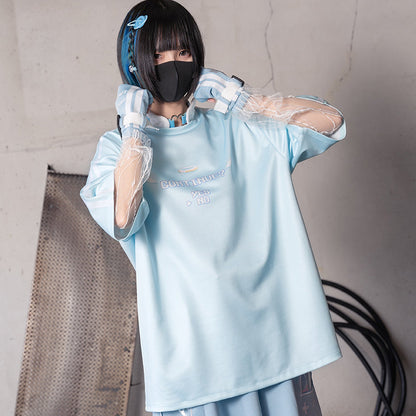 ACDC RAG Game Over T-Shirt - Pastel Blue Edition