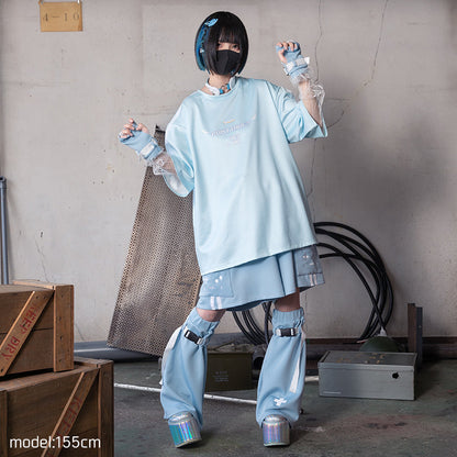 ACDC RAG Game Over T-Shirt - Pastel Blue Edition