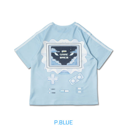 ACDC RAG Game Over T-Shirt - Pastel Blue Edition