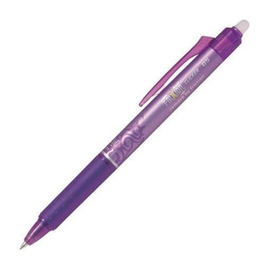 NEW! PILOT FriXion Clicker - 0.5mm - Purple
