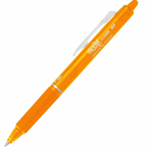 RESTOCK! PILOT FriXion Clicker - 0.7mm - Apricot Orange