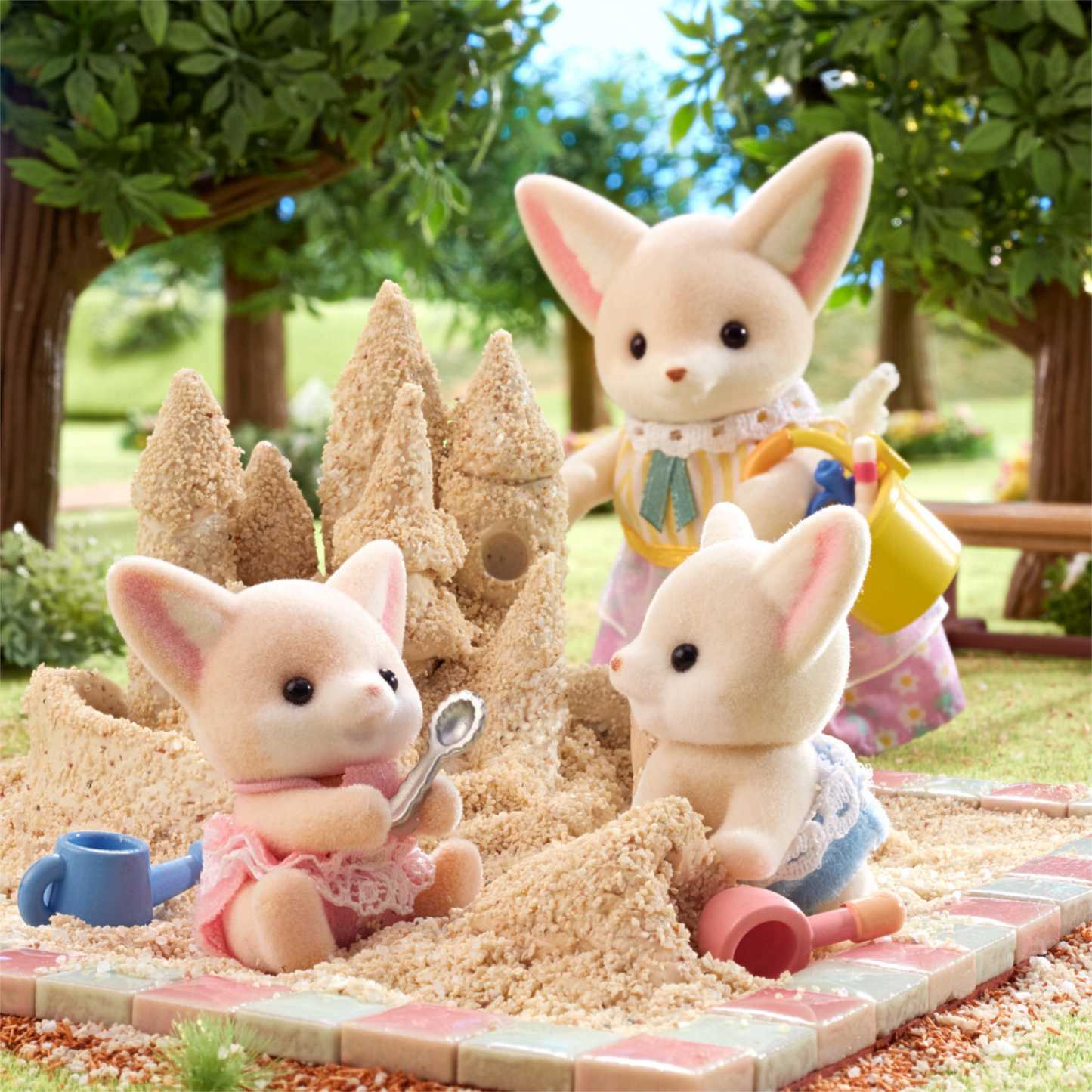 NEW! Calico Critters - Fennex Fox Twins