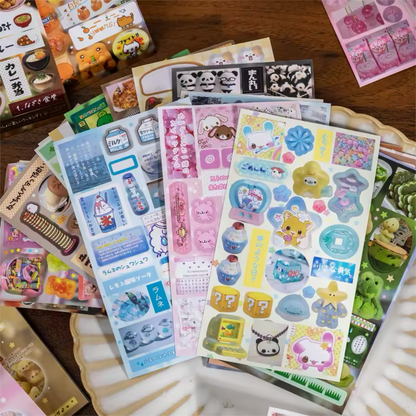 NEW! Dream Fantasy Sticker Booklet - Dream Waltz & Sweet Fantasy Edition - 20 Sticker Sheets