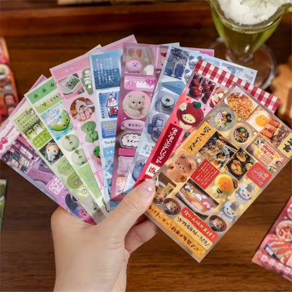 NEW! Dream Fantasy Sticker Booklet - Dream Waltz & Sweet Fantasy Edition - 20 Sticker Sheets