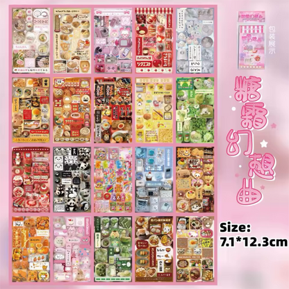 NEW! Dream Fantasy Sticker Booklet - Dream Waltz & Sweet Fantasy Edition - 20 Sticker Sheets