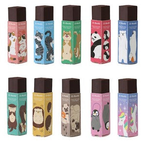 Kutsuwa Zi-Keshi Magnetic Animal Eraser - Random Pick