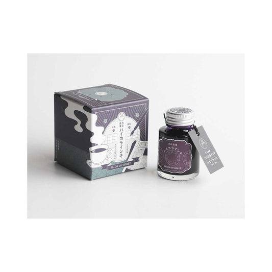(COMING SOON) Teranishi Guitar Fountain Pen Ink - Salon de Violet - 40ml