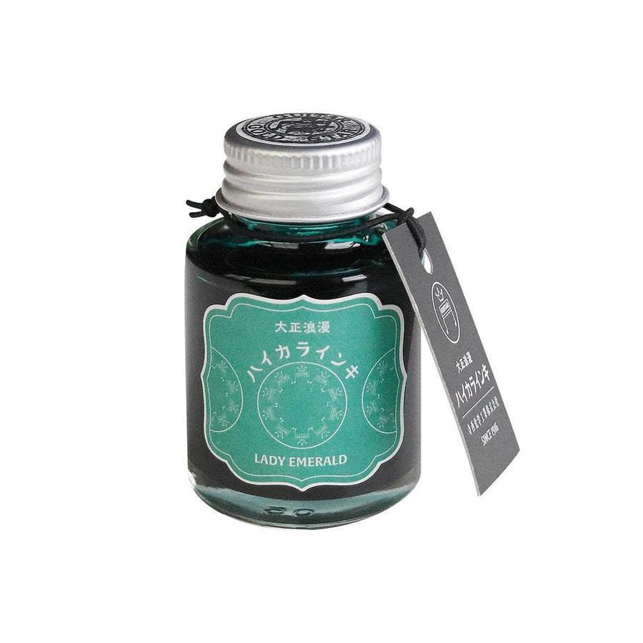 Teranishi Guitar Fountain Pen Ink - Lady Emerald (40ml)