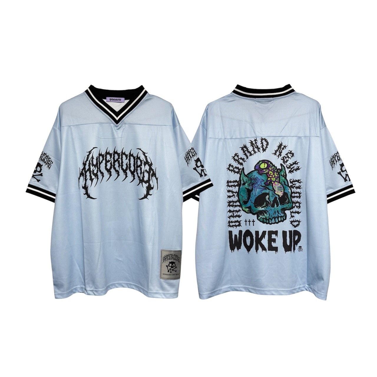 NEW! Hypercore - WOKE UP Soccer Shirt / Blue (HCT-455BLE)