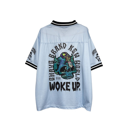 NEW! Hypercore - WOKE UP Soccer Shirt / Blue (HCT-455BLE)