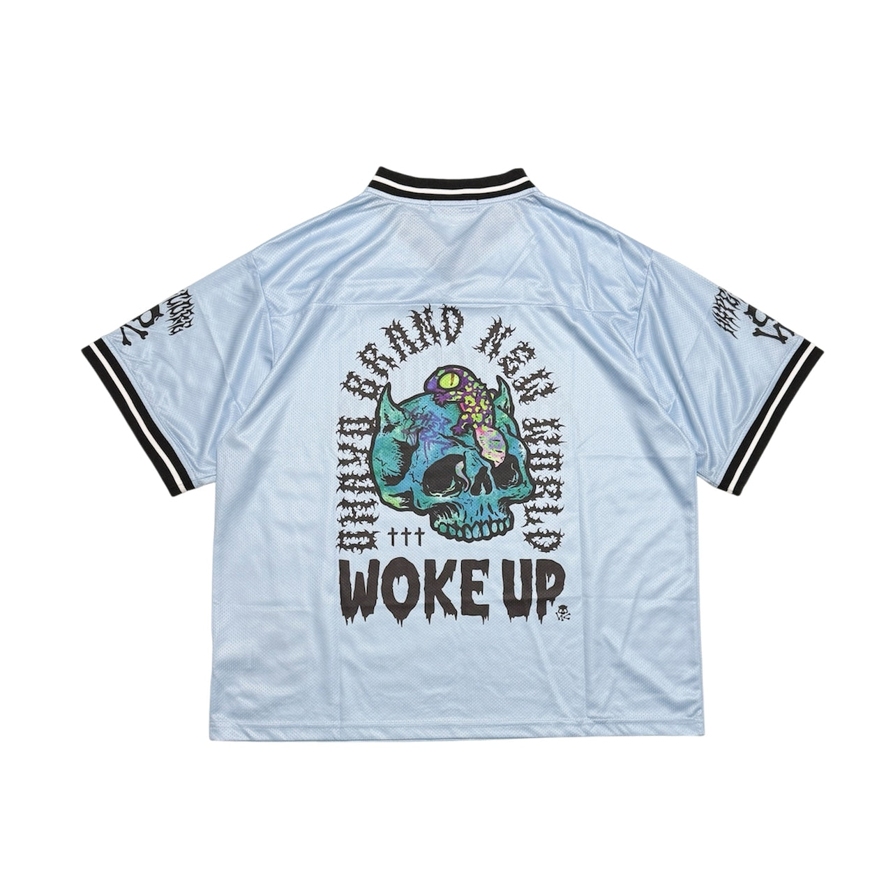 NEW! Hypercore - WOKE UP Soccer Shirt / Blue (HCT-455BLE)