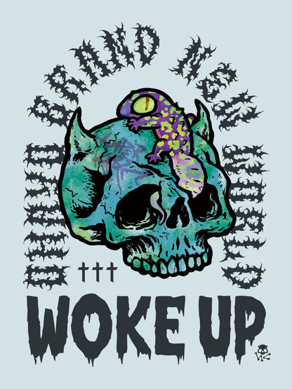 NEW! Hypercore - WOKE UP Soccer Shirt / Blue (HCT-455BLE)