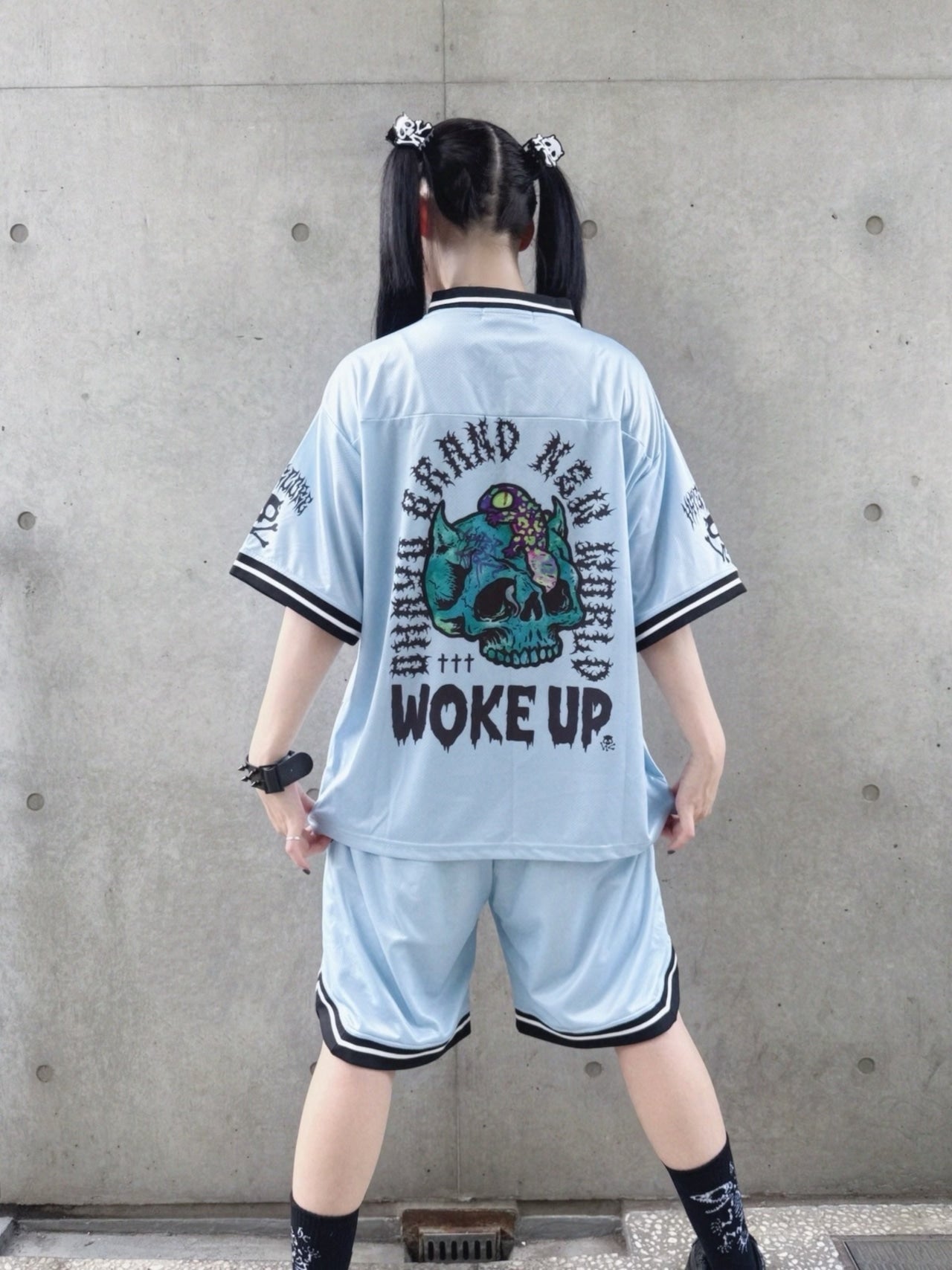 NEW! Hypercore - WOKE UP Soccer Shirt / Blue (HCT-455BLE)