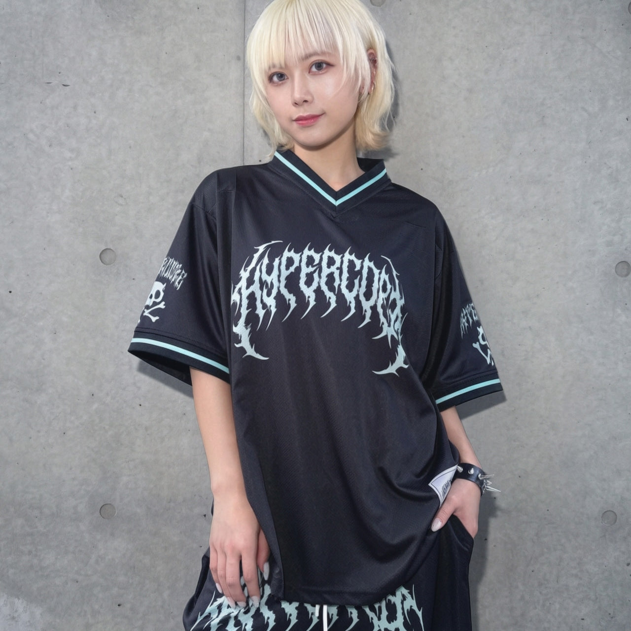 NEW! Hypercore - OVERDOSE Soccer Shirt / Black (HCT-455BK)