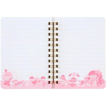 Sanrio - Ring Lined - B7 Notebook - Sanrio Characters