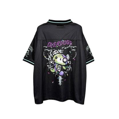 NEW! Hypercore - OVERDOSE Soccer Shirt / Black (HCT-455BK)