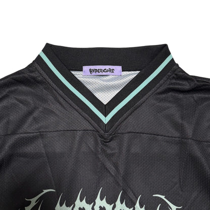 NEW! Hypercore - OVERDOSE Soccer Shirt / Black (HCT-455BK)