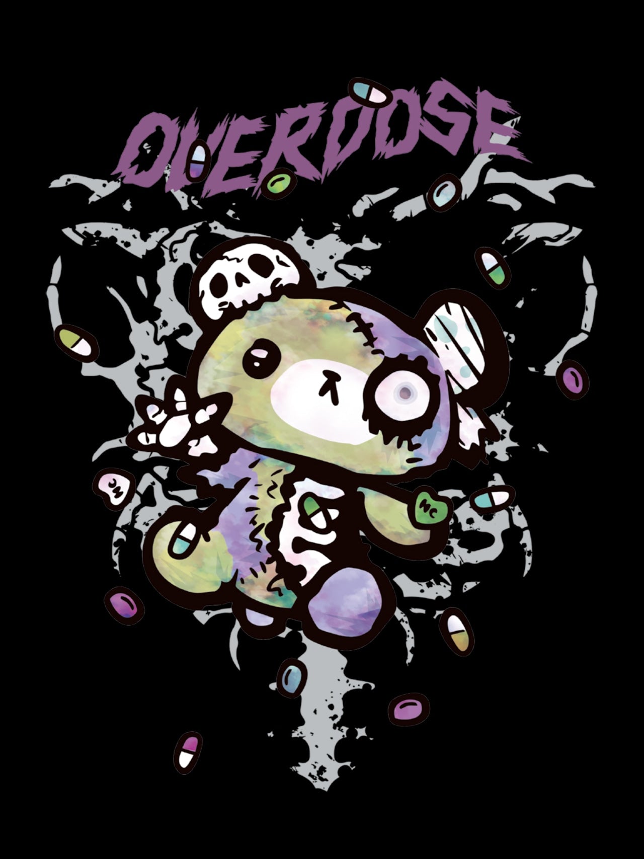 NEW! Hypercore - OVERDOSE Soccer Shirt / Black (HCT-455BK)