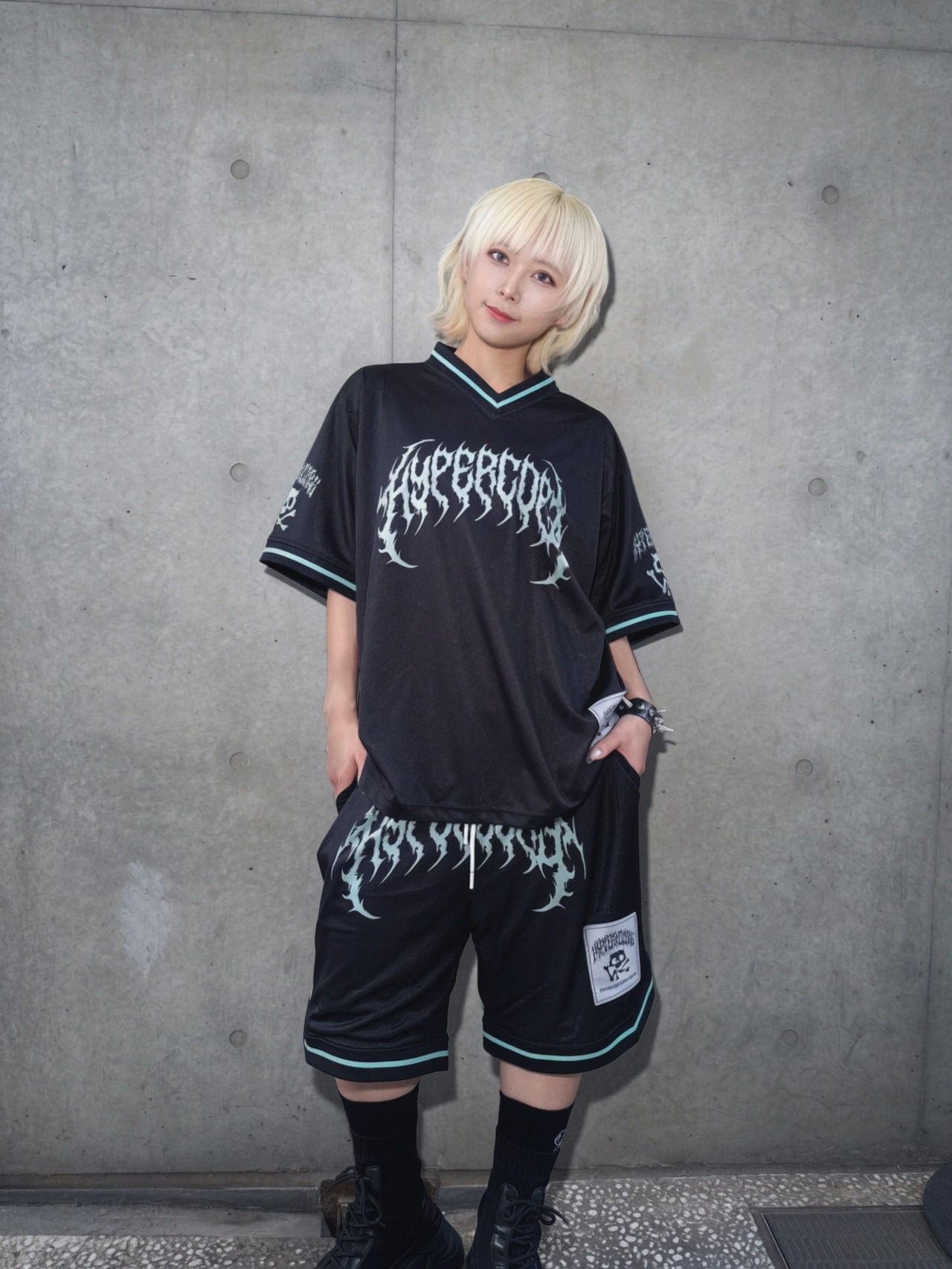 NEW! Hypercore - OVERDOSE Soccer Shirt / Black (HCT-455BK)