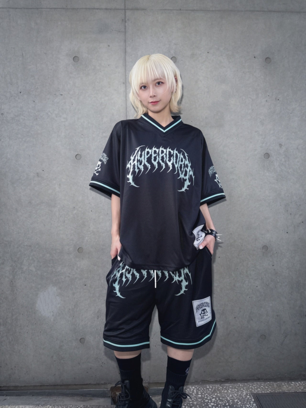 NEW! Hypercore - OVERDOSE Soccer Shirt / Black (HCT-455BK)