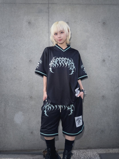 NEW! Hypercore - OVERDOSE Soccer Shirt / Black (HCT-455BK)