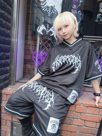 NEW! Hypercore - OVERDOSE Soccer Shirt / Black (HCT-455BK)