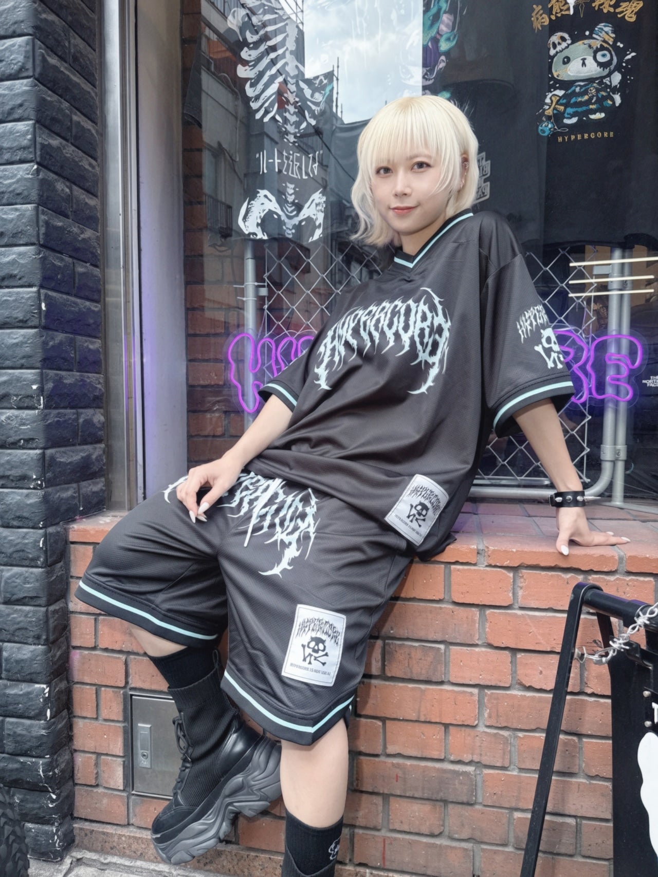 NEW! Hypercore - OVERDOSE Soccer Shirt / Black (HCT-455BK)