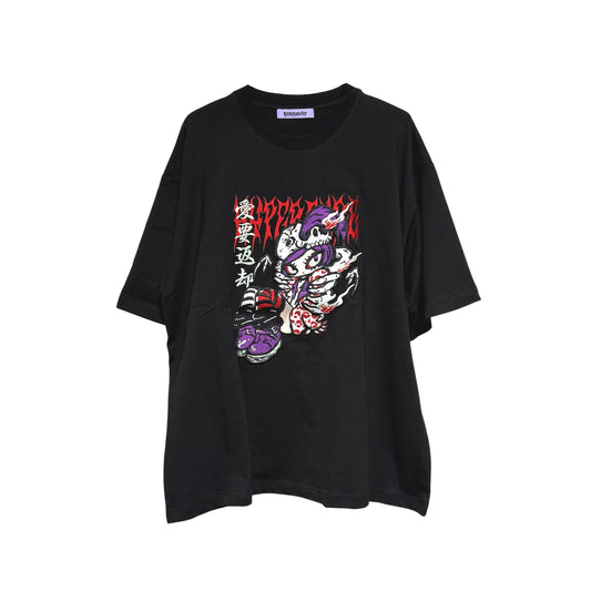NEW! Hypercore - Love Return Graphic Embroidered T-Shirt (HCT-452)