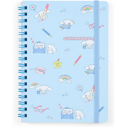 Sanrio Cinnamoroll - B6 Notebook Ring Lined