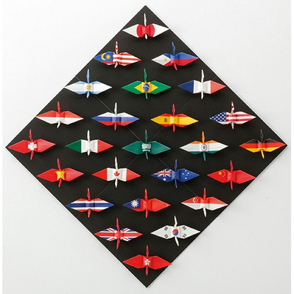 Origami Paper Toyo - Flag Design - 100 Sheets