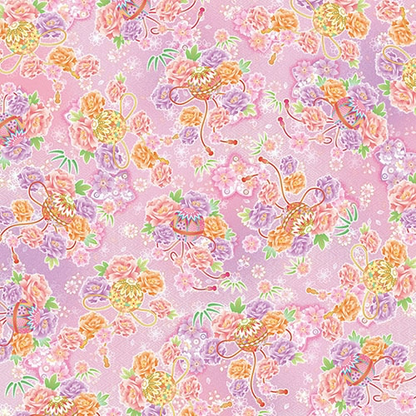 Origami Paper Toyo - Hina Doll Washi Chiyogami - Hinamatsuri - 15cm - 24 Sheets