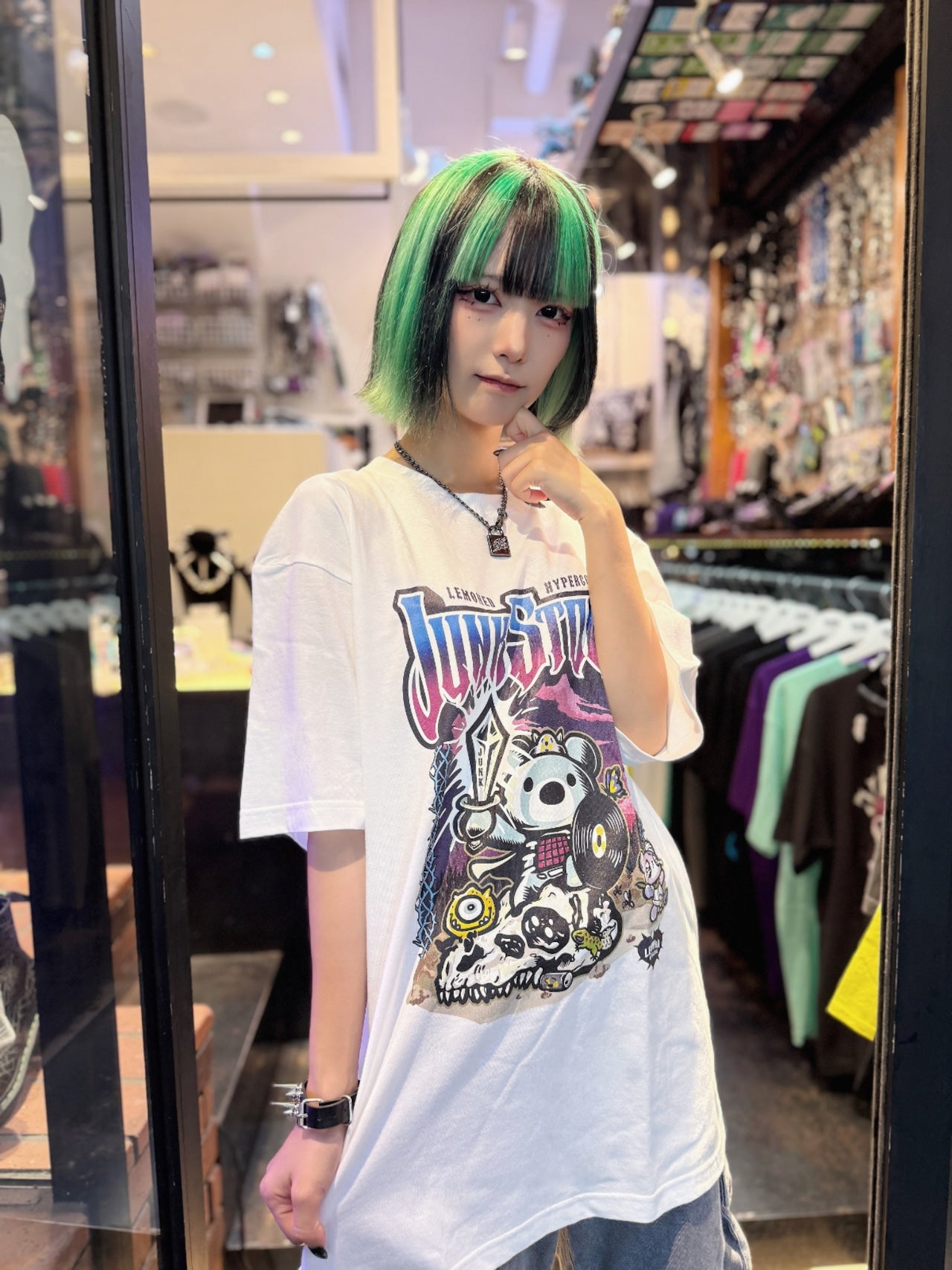 NEW! Hypercore - LEMONeD x HYPERCORE Collaboration <JUNK STORY RPG> T-Shirt (HCLMN-2503)