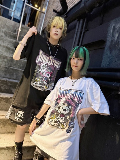 NEW! Hypercore - LEMONeD x HYPERCORE Collaboration <JUNK STORY RPG> T-Shirt (HCLMN-2503)