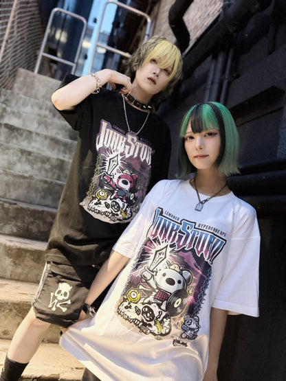 NEW! Hypercore - LEMONeD x HYPERCORE Collaboration <JUNK STORY RPG> T-Shirt (HCLMN-2503)