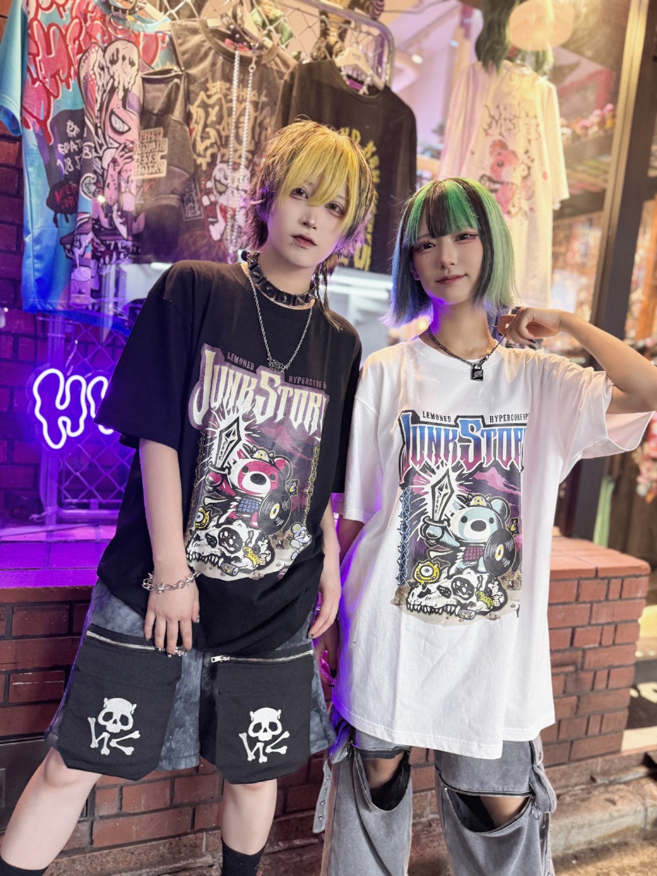 NEW! Hypercore - LEMONeD x HYPERCORE Collaboration <JUNK STORY RPG> T-Shirt (HCLMN-2503)